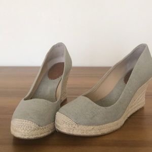 J Crew espadrille wedges